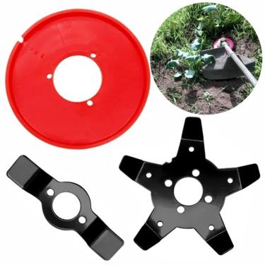 Imagem de Disco Multifuncional Herbicida Limpeza Capina Para Roçadeiras Furo 1"