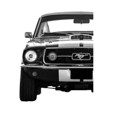 Imagem de Pôster De Carro Luxuoso Preto E Branco Em HD, Arte Moderna Para Decora