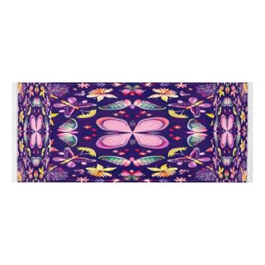 Imagem de Wassud Capas de lavadora e secadora de padrão quadrado colorido, protetor de lavadora com sacos de armazenamento, capa de geladeira à prova de poeira com bolsos para lavanderia doméstica, cozinha, 120