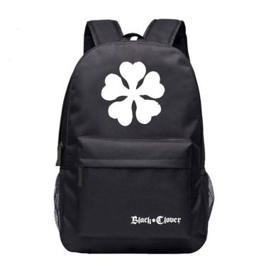 Imagem de Mochila Anime School Bag Blacks Clovers Kids 35x17x48cm