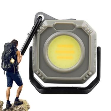 Imagem de Lanterna Portátil Para Campismo,Impermeável E De Alto Brilho - Mini Lanterna de Tenda Recarregável,para Acampamento Praia Churrasco e Aventuras ao Ar Livre