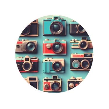 Imagem de Imãs de geladeira com impressão de coleção de câmera retrô legal para casa, cozinha, escritório, acessórios para presente diário de inauguração de casa