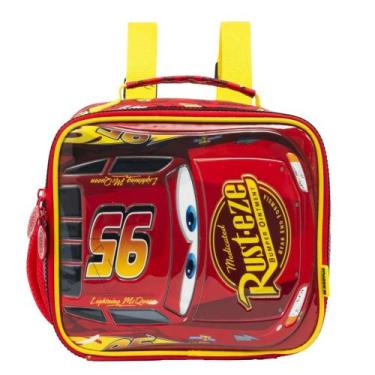Imagem de Lancheira Carros Disney Relâmpago McQueen Infantil 3D Escola - - XERYU