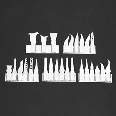 Imagem de Fafeicy Kit de Ferramentas de Reparo de Faca BGA de 27 Unidades, Conjunto de Lâmina de Demolição de Chip de Liga de Aço Com ângulos Ajustáveis ​​para Reparo de Chips de CPU da Placa-mãe do Telefone,