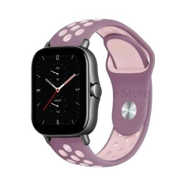 Imagem de Pulseira De Silicone De 20mm 22mm Para Amazfit GTS 4 GTR 3 2 Mini pro 