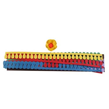 Imagem de Acouto Listras de Flores para Quilling de Papel - Cores e Estilos Variados Artesanato Em Papel, Confecção de Cartões Perfeitos, Decoração de Casa e Projetos de Artesanato Infantil - 1 Bolsa Com 10 Listras ()