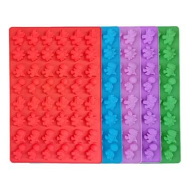 Imagem de Moldes Silicone Gummy Bear Forma Gelatina Bala Candy Shape Apenas Molde