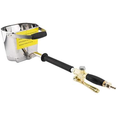Imagem de HZFJ 4 Jet Pneumatic Cement Mortar Spray Gun Plaster Stucco Automatic Air Panting Tool for Wall