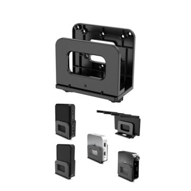 Imagem de NOTMBESTM Suporte de prateleira ajustável de parede para mini pc, roteador WiFi, modem, suporte universal de caixa de cabos adequado para Mac mini, TV Box, reprodutores de mídia e outros dispositivos