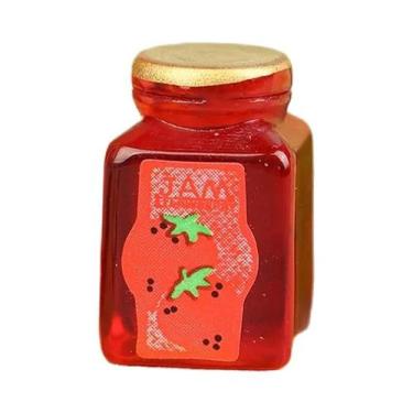 Imagem de Miniatura De Pote De Geleia De Morango 5 Peças Brinquedos De Comida Pa