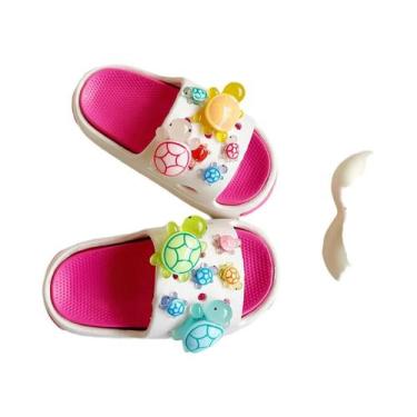 Imagem de Chinelos De Tartaruga Em Cartoon Para Meninos E Meninas, Solado Macio,