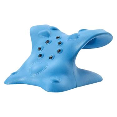 Imagem de SPXMQSS Almofada de suporte de pescoço, almofada cervical para dor no pescoço, travesseiro ortopédico, travesseiro relaxante de pescoço e ombro para dor no pescoço, travesseiro ergonômico
