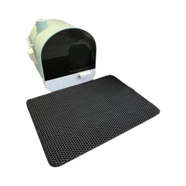 Imagem de Tapete Para Caixa De Areia De Gato Impermeável E Antiderrapante De Dup