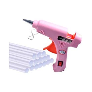Imagem de Mini Pistola De Cola Quente 20W Elétrica Para DIY Doméstico E Industri