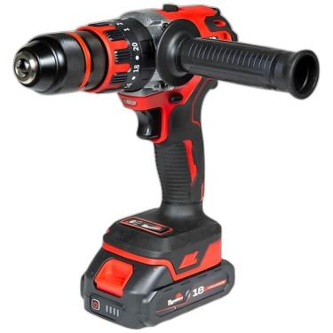 Imagem de Furadeira Impacto Toyama Tbt18id13 18v Kit Bateria Maleta