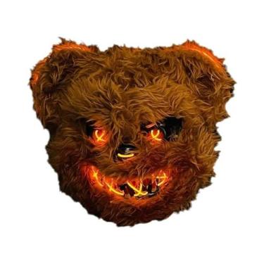 Imagem de Máscara De Cosplay LED De Halloween De Coelho Sangrento, Fantasia Para