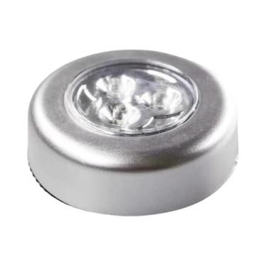 Imagem de Luz Noturna LED Alimentada Por Bateria 5PCS Interruptor Touch Sem Fio 