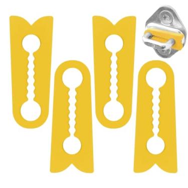 Imagem de Shakven Amortecedores Da Fechadura Da Porta Do,Kit Com 4 Peças Silencioso Absorvedor De Impacto - Redução De Ruído Do Amortecedor Da Porta - Para Motoristas Mecânicos E Manutenção