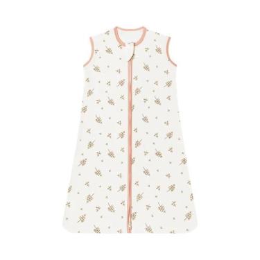 Imagem de Saco De Dormir Para Bebê 100% Algodão, Cobertor Anti-Choque Para Bebês