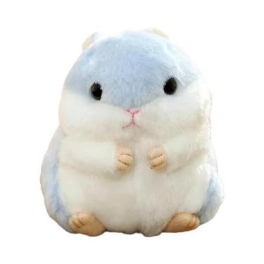 Imagem de Chaveiros Kawaii De Hamster Macio Com Pompom De Pelo Sintético De Coel
