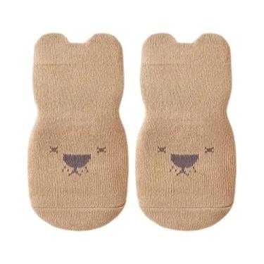 Imagem de Meias Antiderrapantes Para Bebês, Meninos E Meninas, 3 a 5 Pares, Padr