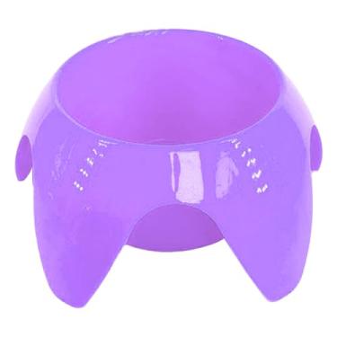 Imagem de Porta-copos de praia Porta-copos de plástico à prova de areia Suporte multifuncional para bebidas para bebidas Lanches Óculos de sol Acessórios para telefone na praia Piscina (Roxa)