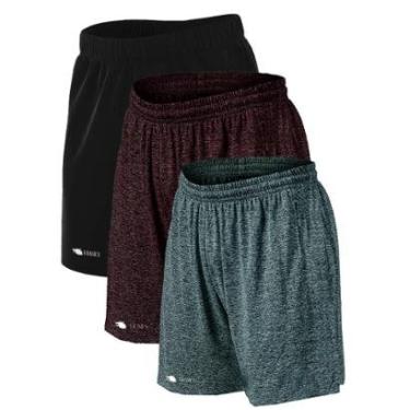 Imagem de Kit 3 Shorts Bermuda Plus Size Dry Academia Treino-Masculino