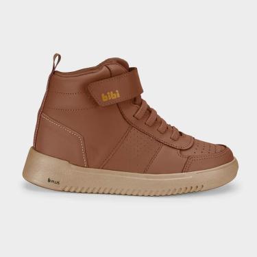 Imagem de Abotinado Infantil Bibi New Way de Couro Masculino-Masculino