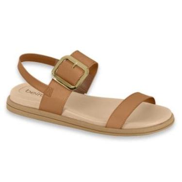 Imagem de Sandalia Papete Feminina Beira Rio Confortavel Fivela Ref: 8488.135-Feminino