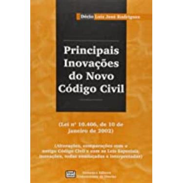 Imagem de Principais inovacao do novo codigo civil - LEUD, 3