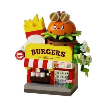 Imagem de Blocos De Montar Educacionais Para Crianças: Cenário Urbano Com Cafete