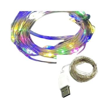 Imagem de Luzes De Fada LED À Prova d'Água Com Fio De Cobre Para Decorações De N