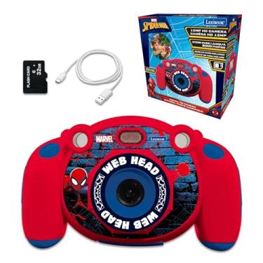 Imagem de Lexibook Spiderman - Câmera digital infantil, função de foto e vídeo, jogos, cartão SD de 32 GB incluído - DJ080SPLXB