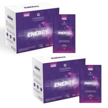 Imagem de Kit 2x Energy ATP 30 Sachês de 10g (300g) Limão - Central - Central Nu
