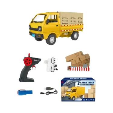 Imagem de Caminhão De Controle Remoto Elétrico RC WPL D12 1:16 Para Crianças, Si