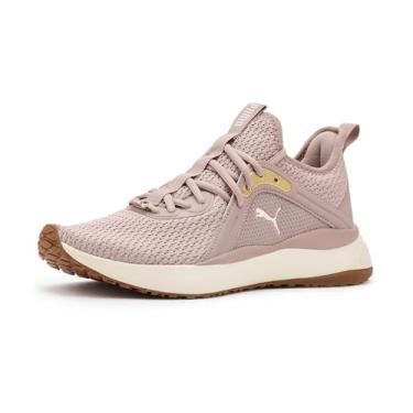 Imagem de Puma Tênis feminino Softride Karma Cross Training, Rosa latte/branco quente/ouro PUMA, 37