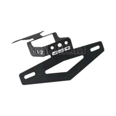 Imagem de Suporte De Placa De Licença Traseira Trident 660 Ajustável E Dobrável 