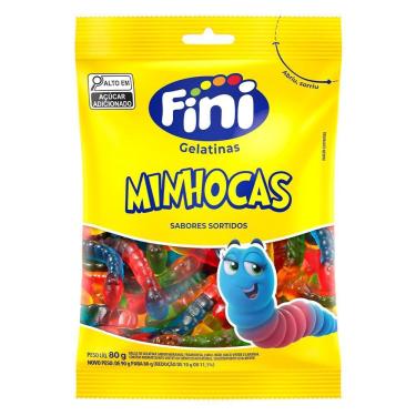 Imagem de Minhocas Brilho 80g Fini