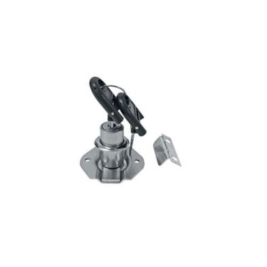 Imagem de Fechadura  22mm  Chave Dobrável Para Porta E Gaveta De Armário 06 Peça