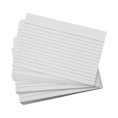 Imagem de Ficha pautada 4x6 com 100 folhas 10065 são domingos - SAO DOMINGOS, BR