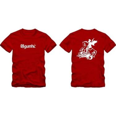 Imagem de Camiseta Ogunhê Ogum São Orixá São Jorge Umbanda Candomblé - BLACKCHIC