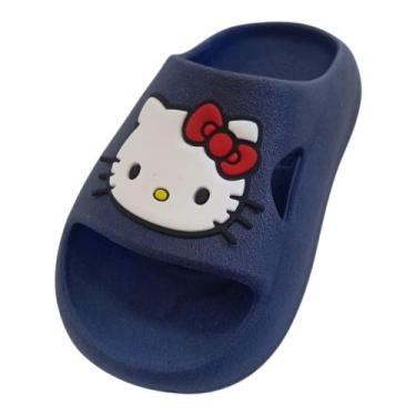 Imagem de Chinelo Nuvem Hello Kitty Infantil Menina Uso Diário - Marinella Shoes