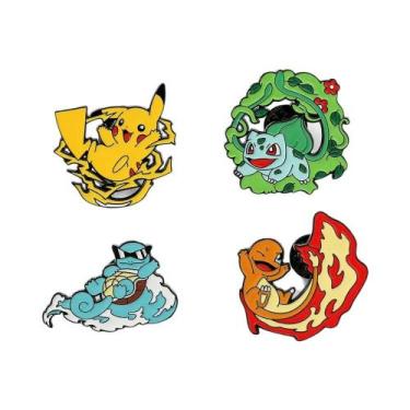 Imagem de Broche De Esmalte De Personagens Animados De Desenho Animado Fofo (4 P