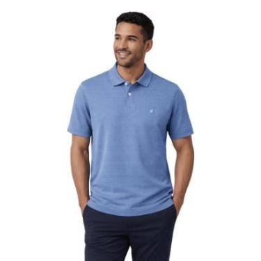 Imagem de Camisa Polo Manga Curta Masculina Fico B5040 Azul-Masculino
