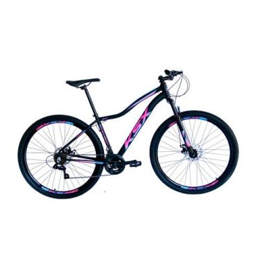 Imagem de Bicicleta bike aro 29 mtb alumínio ksx sd7 21v marchas freio a disco, 