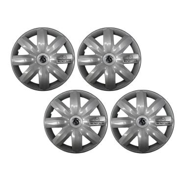 Imagem de Jogo De Calota Aro 14 Clio Logan 2007 A 2008 8200453176