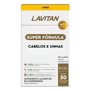 Imagem de Lavitan Cabelos e Unhas Super Fórmula 30 Cápsulas Cimed Quantidade:30 