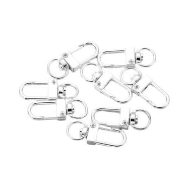 Imagem de Fivelas Giratórias Coloridas Para Cães Com Fecho Lagosta 12x33mm 10pçs