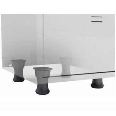 Imagem de Armário Roupeiro Aço 4 Portas Guarda Volume Ea701 Cinza - ELITE AÇO