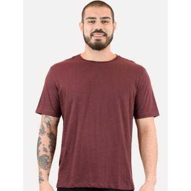 Imagem de Camiseta Individual Comfort Pima Soft Touch Logo Bordô-Masculino